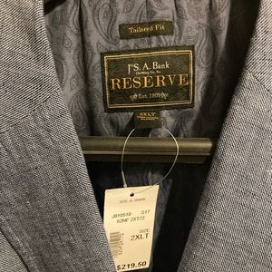 Unworn Jos. A. Bank Reserve Lightweight Blue Blazer